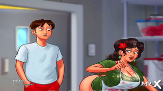 Mexican Babe With Big-Ass Gets Fucked In Summertime Saga Backroom Scene