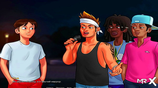 Summertime Saga Babe Stars in Anime Porn Game Adventure