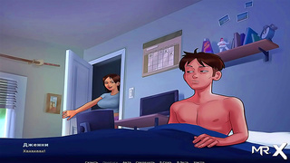 Summertime Saga – Anime Wife Craves Intense Fucking In Steamy Visual Novel Scene