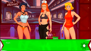Fantasy Sex Threesome Eris Roxy Ecchi Anime Big Boobs Netorare Cuckolding