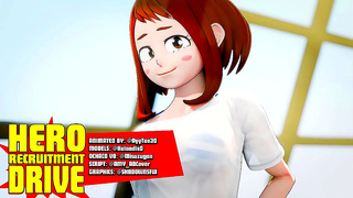 Huge Boobies Anime Babe Gives Perfect Blowjob For Juicy Cumshot Delight