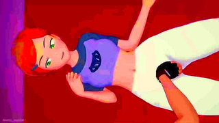 Two Hot Anime Babes Seduce Their Boss for Intense 3D Hentai Orgasms
