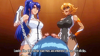 Taimanin Asagi 3 ep2 - Female ninja is creampied by her Futa sister