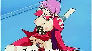 Horny elf turns girl in to futa babe and rides her meaty cock missile