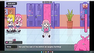 Lovecraft Locker: Tentacle Lust is a casual strategy adult game