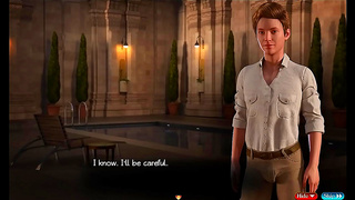 Sailor Man Seduces Hot Anime Doc for 3D Visual Novel Cuckold Fantasy Scene