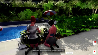 Hentai Anime Visit New 3D Visual Novel Couples Explore Intimate Positions Together