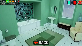 Green Jello Alien Spanking In Sexy 3D Anime Videogame Fantasy Scene!