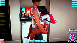 latin Teen 18+ fucked by white man Honey select Hentai 3d