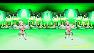 VR180 mmd Iroha Dance 3d hololive Hentai