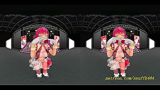 VR180 mmd Marine Dance 3d hololive Hentai