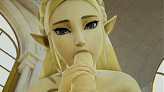 Zelda gets fucked before the wedding l 3d hentai animation