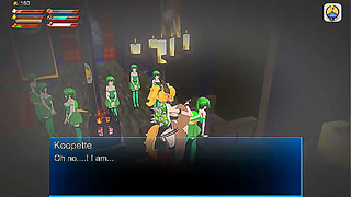 BOWSETTE Koopette Pegging Femdom Strap-on THREESOME
