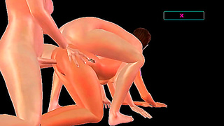 Animated 3D Threesome Porn for Ultimate Pleasure