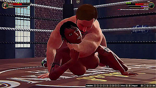 Ethan vs Dela (Naked Fighter 3D)