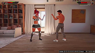 Polly Plaything VS Gigi (Naked Fighter 3D)