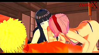 Naruto sakura y hinata hentai p1