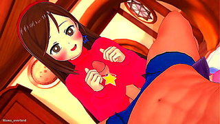 Sweet Mabel wants to have fun fucking before bed (hentai) (adult version)