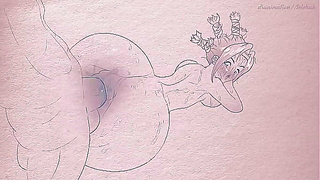Animation on paper ( pens and pencils) Hentai Anime: Hunter x Hunter Menchi ( cartoon