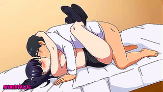 Hentai Girl Iribitari Gal Ni Manko with Her Roomate