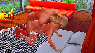 KEN ARRANGED FOR BARBIE TO HAVE HARD ANAL SEX IN A BIG ASS AND CHECKED THE WHORE'S DEEP