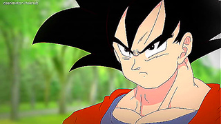 Gave in the ass for the new Iphone 15 pro max ! Videl from Dragon Ball hentai ! Anime