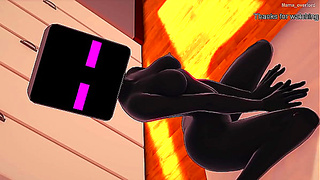 Enderman dressed girlfriend wants to have fun fucking (hentai)