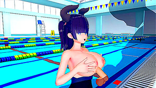 SWIMMING MEETS DEMON 3D HENTAI 66
