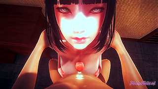 Naruto Hentai 3D - Hinata Titjob'Blowjob Fucked by a big Dick