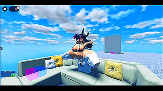 Whore gets fucked in a condo (ROBLOX)