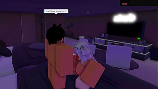 Roblox Fucking story in a hotel room(self roleplay)