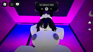 white roblox slut is hungry for dick