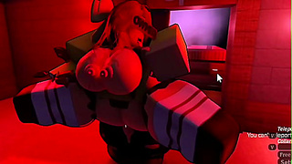Smug girl couldn't wait to get fucked/ Fan request 2 [Roblox]