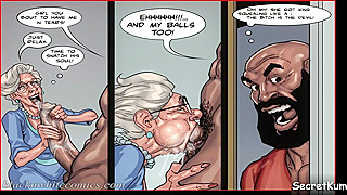 Granny Shows Her True Colors Teaching Hentai MILF Art with Extreme Passion