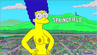Marge Takes On the Playboy Mansion in This Simpsons Fantasy Parody