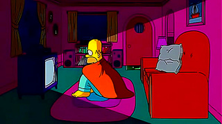 Homer Simpsons Seeks Forbidden Lust in Springfield Nights