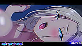Anime-Hentai Star Sucks Dick Hard & Gets Facial Load On Face!