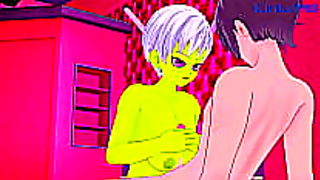 Dragon Ball Cheelai's Intense Anime Sex Adventure With Big Boobies & Creamy Finish