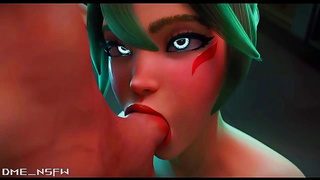 Horny Chel Gets Uncensored Anime Fuck Before Bedtime Sleep Fantasy