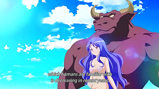 Huge-Bosomed Delva Seduces in Anime Sex Scene with Big Breasts Fantasy Action