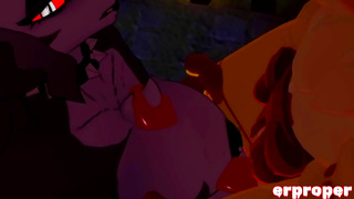 Asagi's Intense Taimanin Anime Blowjob Leads To Explosive Cum-In-Mouth Orgasm
