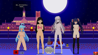 Busty Female Students Face Off Against Sumo Wrestlers for Hardcore Anime Sex
