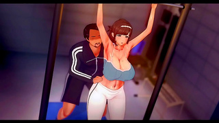 Caught Wifey Red-handed! My MILF Spouse Films Herself Naked for Hot 3D Anime Sex Capers